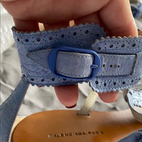Balenciaga  ankle strap flat sandals - Picture 13 of 13